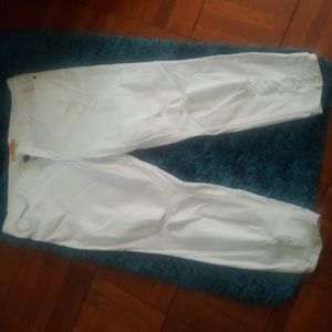 white jeans